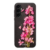 Samsung Galaxy S24 FE kukka suojakuoret - Pink Flowers - Ei