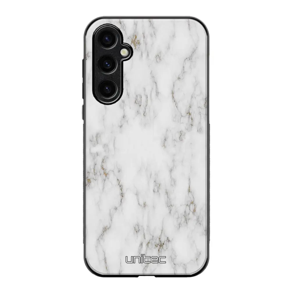 Samsung Galaxy S24 FE marmori suojakuoret - White Marble - Ei