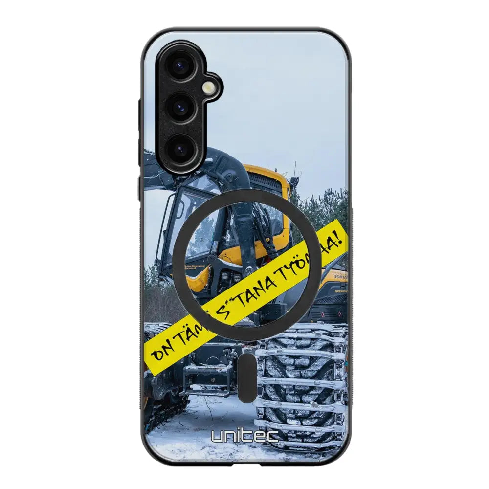 Samsung Galaxy S24 FE meemi suojakuoret - Työmaa