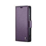 Samsung Galaxy S24 Lompakko suojakotelo RFID - Violetti - CaseMe