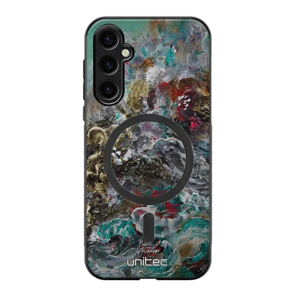 Samsung Galaxy S24 modern art suojakuoret - Heart Knows - Noora Kämppi