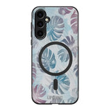 Samsung Galaxy S24 Plus kukka suojakuoret - Monstera Texture