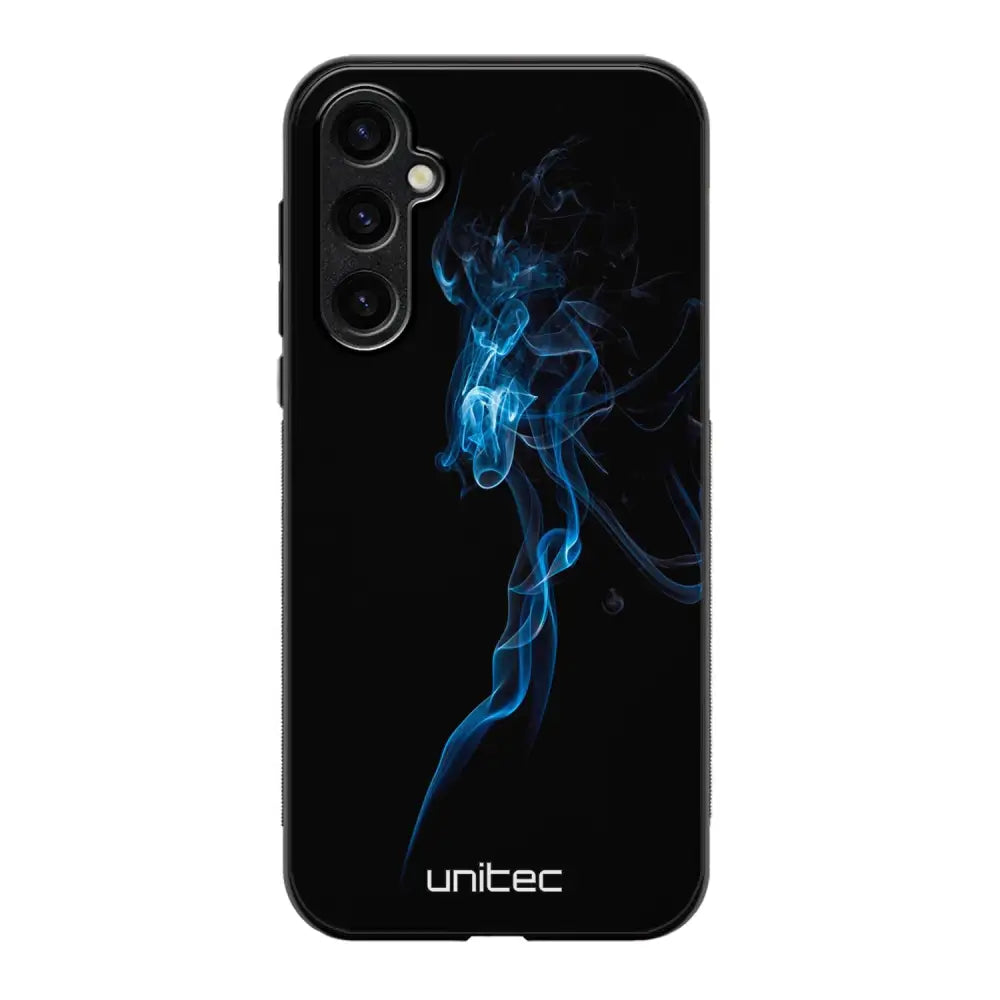 Samsung Galaxy S24 Plus suojakuoret - Blue Smoke On Black - Ei