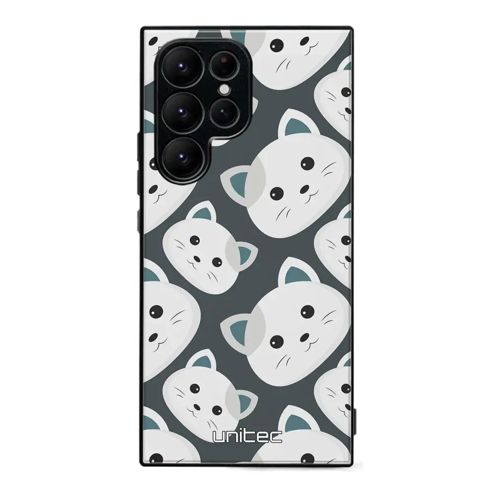 Samsung Galaxy S24 Ultra kissa suojakuoret - Kittens - Ei