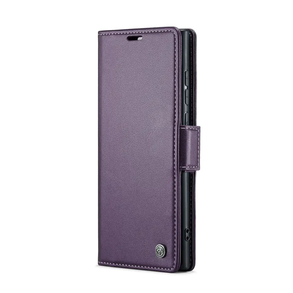 Samsung Galaxy S24 Ultra Lompakko suojakotelo RFID - Violetti - CaseMe