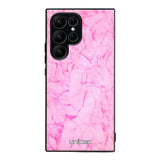 Samsung Galaxy S24 Ultra marmori suojakuoret - Light Pink Marble - Ei