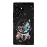 Samsung Galaxy S24 Ultra unicorn suojakuoret - Valkoinen - Noora Kämppi