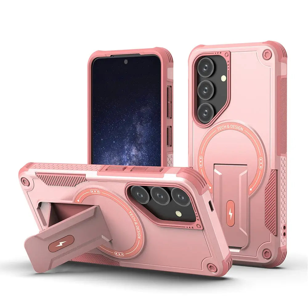 Samsung Galaxy S25 Armor MagSafe kuoret - Pinkki