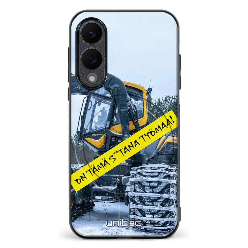 Samsung Galaxy S25 Edge meemi suojakuoret Työmaa