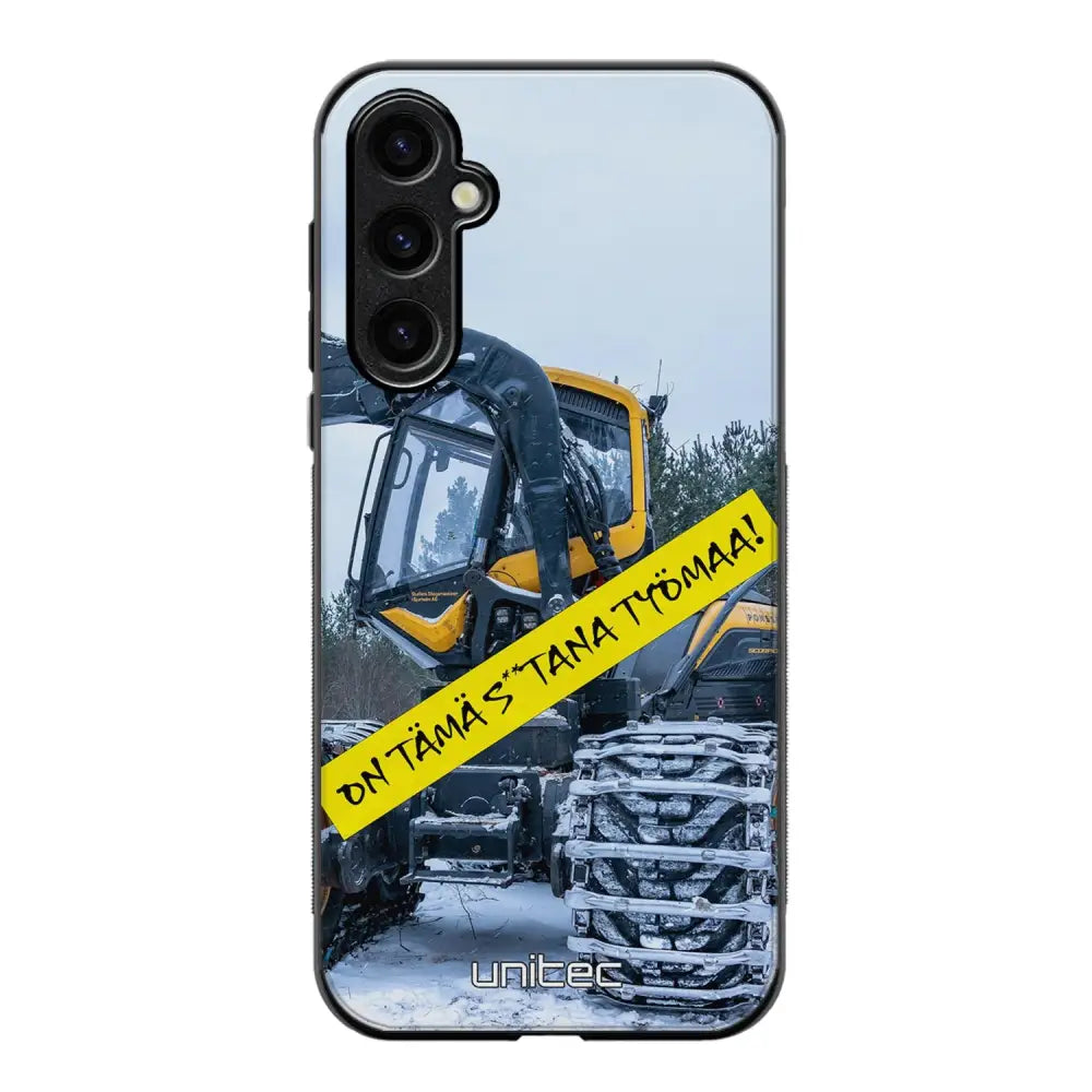 Samsung Galaxy S25 meemi suojakuoret - Työmaa - Ei