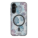 Samsung Galaxy S25 Plus kukka suojakuoret - Monstera Texture