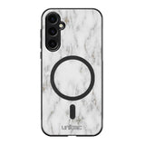 Samsung Galaxy S25 Plus marmori suojakuoret - White Marble