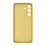 Samsung Galaxy S25 Silikonisuoja - Keltainen