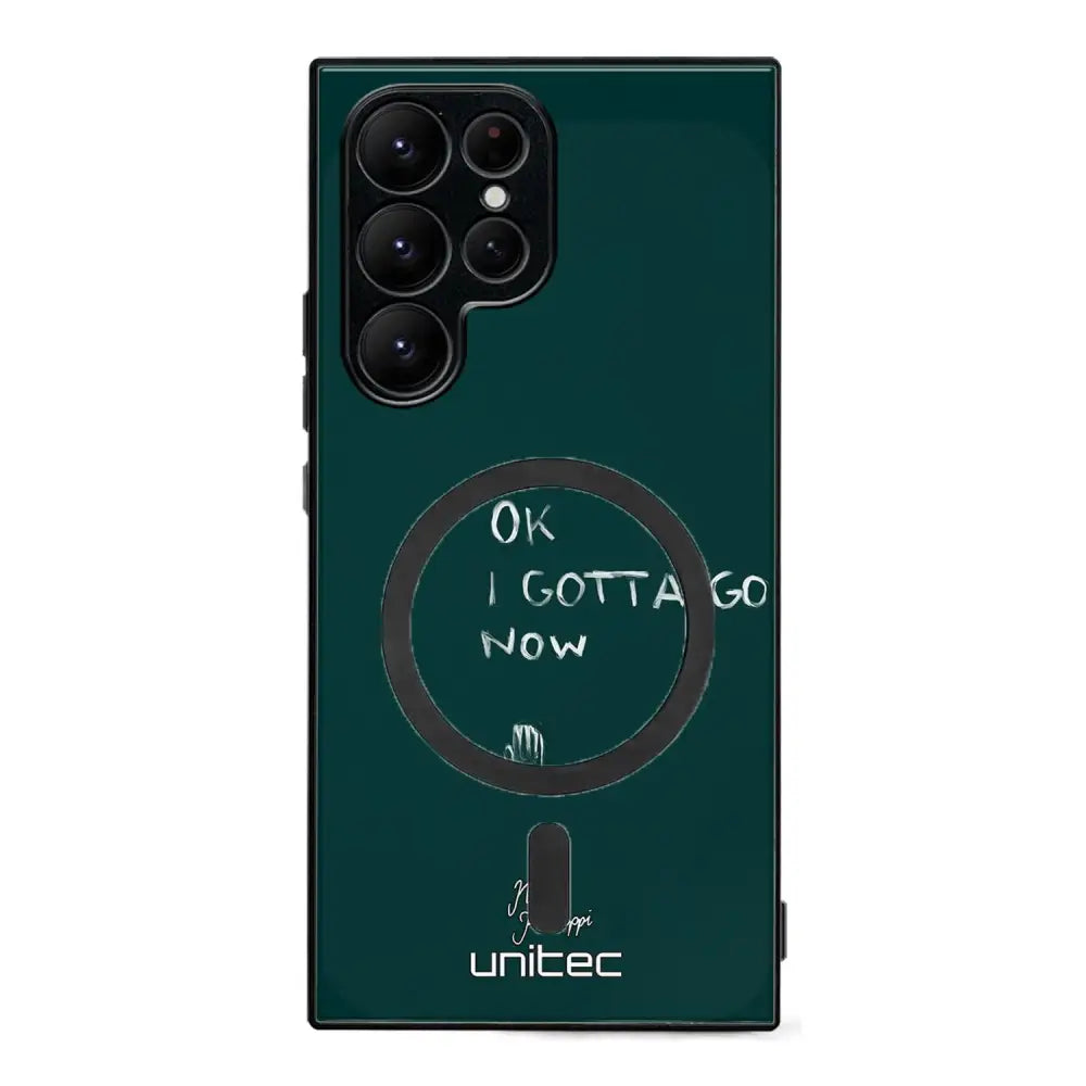 Samsung Galaxy S25 Ultra surrealistic sadness suojakuoret - Ok I Gotta Go - Noora Kämppi