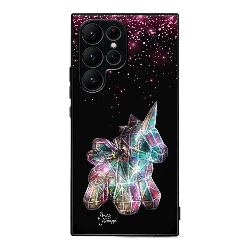 Samsung Galaxy S25 Ultra unicorn suojakuoret - Pinkki - Noora Kämppi - Ei