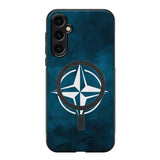 Samsung Galaxy S25 unicorn suojakuoret - Sininen - Noora Kämppi