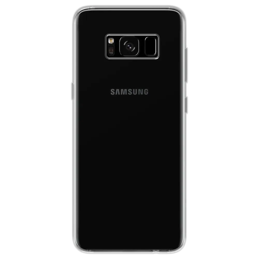 Samsung Galaxy S8 Plus Silikonikuori - Läpinäkyvä