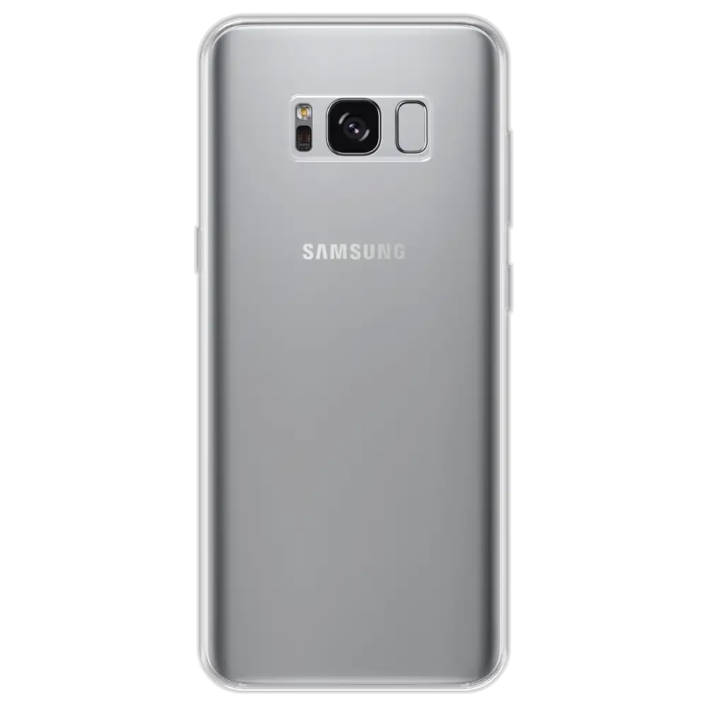 Samsung Galaxy S8 Silikonikuori - Läpinäkyvä
