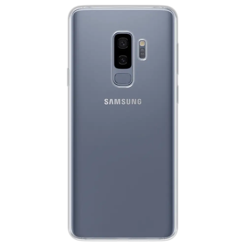 Samsung Galaxy S9 Plus Silikonikuori - Läpinäkyvä