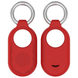 Samsung Galaxy SmartTag 2 Silikonikotelo avaimenperällä - Punainen
