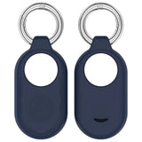 Samsung Galaxy SmartTag 2 Silikonikotelo avaimenperällä - Sininen