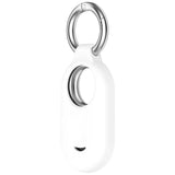 Samsung Galaxy SmartTag 2 Silikonikotelo avaimenperällä - Valkoinen