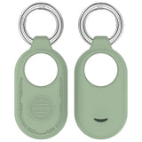 Samsung Galaxy SmartTag 2 Silikonikotelo avaimenperällä - Vihreä