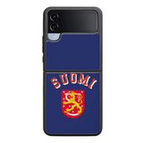 Samsung Galaxy Z Flip 4 jääkiekko suojakuoret - Leijonat Suomi - Ei