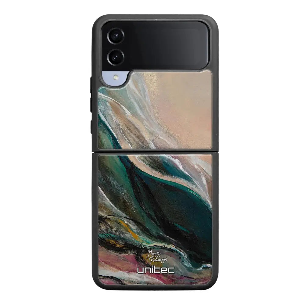Samsung Galaxy Z Flip 4 modern art suojakuoret - Nudge - Noora Kämppi - Ei