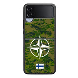 Samsung Galaxy Z Flip 4 nato suojakuoret - Camo Suomi - Ei