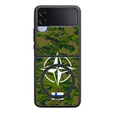 Samsung Galaxy Z Flip 4 nato suojakuoret - Camo Suomi