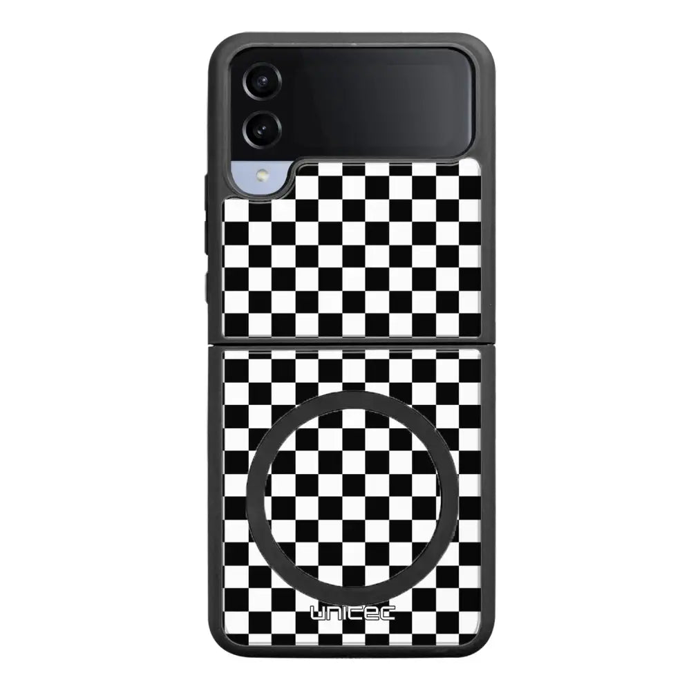 Samsung Galaxy Z Flip 4 suojakuoret - Black And White