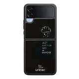 Samsung Galaxy Z Flip 4 surrealistic sadness suojakuoret - Just Another Day - Noora Kämppi - Ei