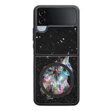 Samsung Galaxy Z Flip 4 unicorn suojakuoret - Valkoinen - Noora Kämppi