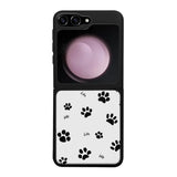 Samsung Galaxy Z Flip 5 kissa suojakuoret - Cat Paws - Ei