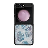 Samsung Galaxy Z Flip 5 kukka suojakuoret - Monstera Texture - Ei