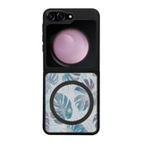 Samsung Galaxy Z Flip 5 kukka suojakuoret - Monstera Texture
