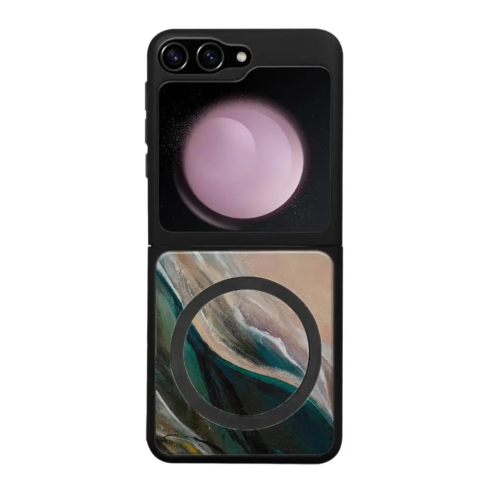 Samsung Galaxy Z Flip 5 modern art suojakuoret - Nudge - Noora Kämppi