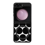 Samsung Galaxy Z Flip 5 pallo suojakuoret - Musta Pallo