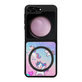 Samsung Galaxy Z Flip 5 suojakuoret - Yksisarvinen