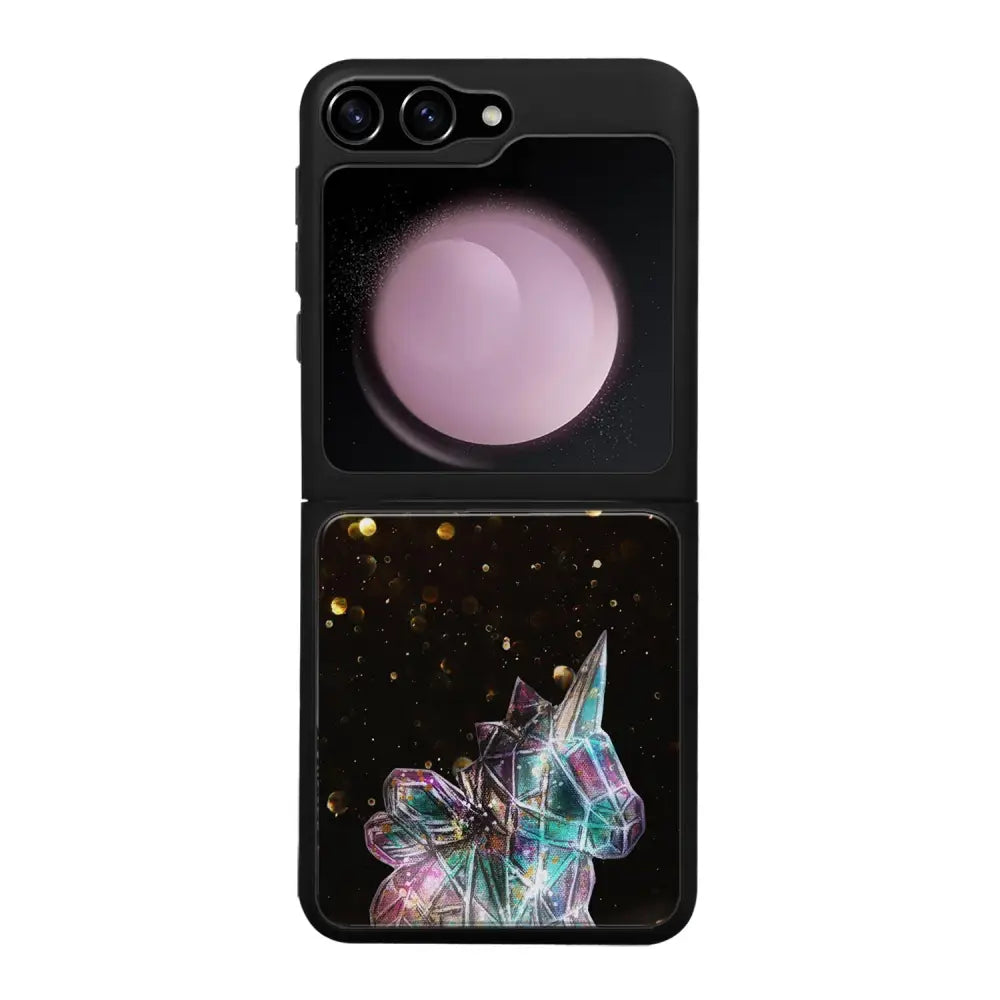 Samsung Galaxy Z Flip 5 unicorn suojakuoret - Kulta - Noora Kämppi - Ei