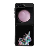 Samsung Galaxy Z Flip 5 unicorn suojakuoret - Musta - Noora Kämppi - Ei