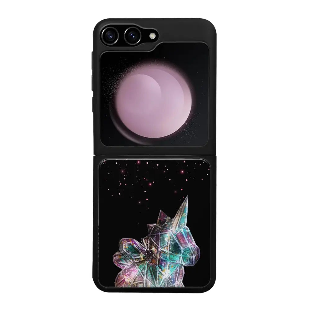 Samsung Galaxy Z Flip 5 unicorn suojakuoret - Pinkki - Noora Kämppi - Ei