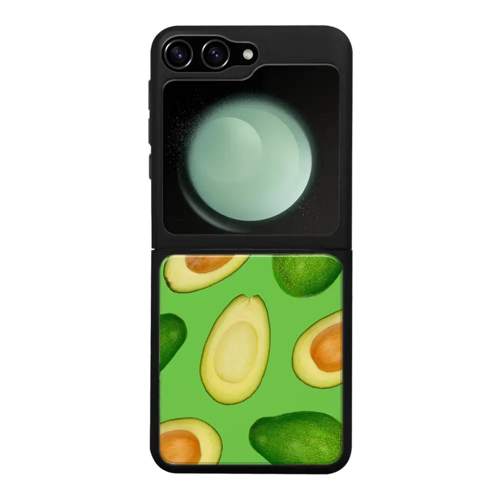 Samsung Galaxy Z Flip 6 hedelmä suojakuoret - Avocados - Ei