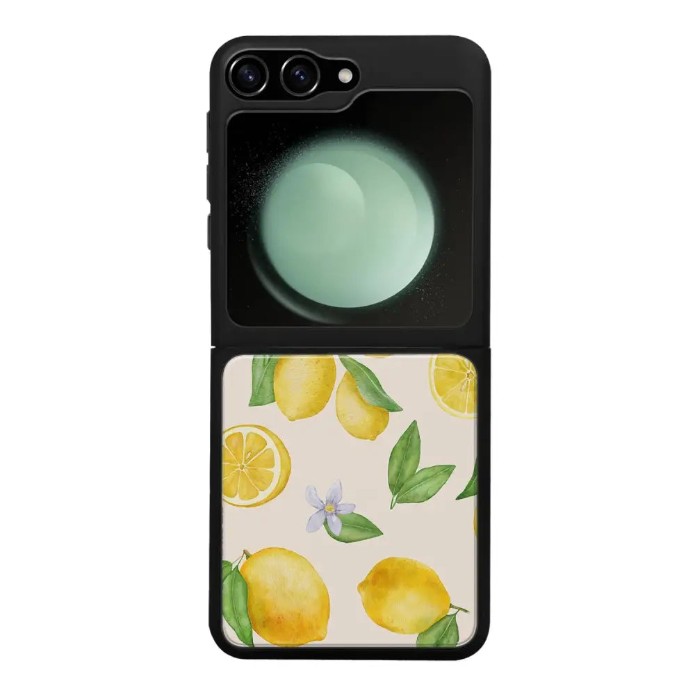 Samsung Galaxy Z Flip 6 hedelmä suojakuoret - Lemon - Ei
