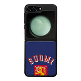 Samsung Galaxy Z Flip 6 jääkiekko suojakuoret - Leijonat Suomi - Ei