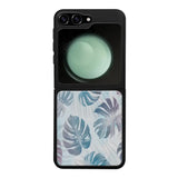 Samsung Galaxy Z Flip 6 kukka suojakuoret - Monstera Texture - Ei