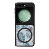 Samsung Galaxy Z Flip 6 kukka suojakuoret - Monstera Texture