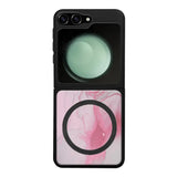 Samsung Galaxy Z Flip 6 marmori suojakuoret - Pink Pok Rie