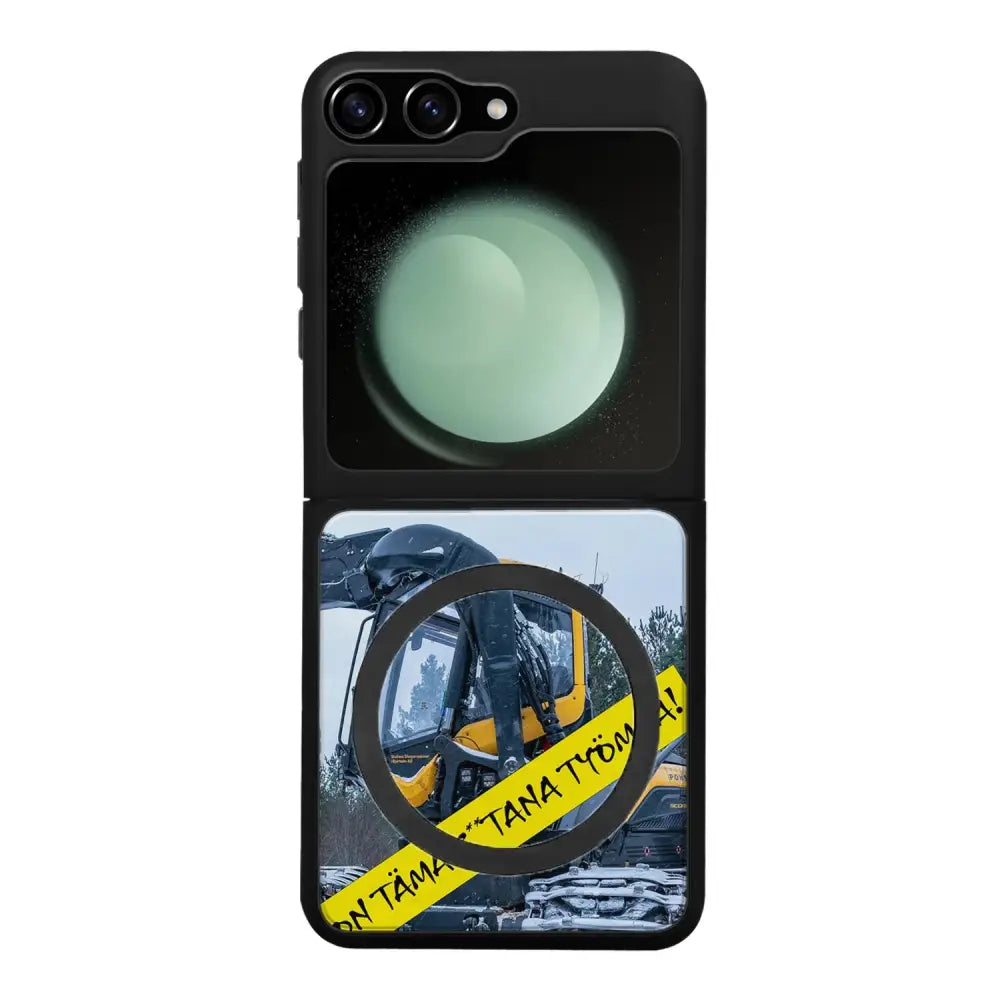 Samsung Galaxy Z Flip 6 meemi suojakuoret - Työmaa